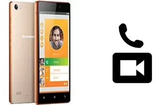 Making video calls with a Lenovo Vibe X2