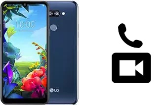 Making video calls with a LG K40S