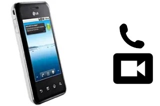 Making video calls with a LG Optimus Chic E720