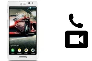 Making video calls with a LG Optimus F7