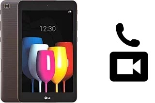 Making video calls with a LG G Pad IV 8.0 FHD