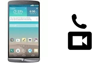 Making video calls with a LG G3 A