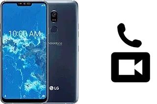 Making video calls with a LG G7 One