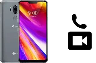 Making video calls with a LG G7 ThinQ