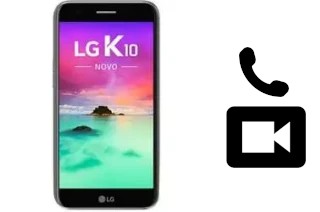 Making video calls with a LG K10 Novo