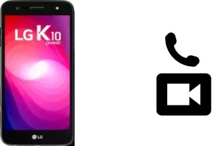 Making video calls with a LG K10 Power