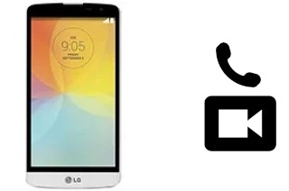 Making video calls with a LG L Bello