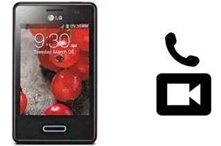 Making video calls with a LG Optimus L3 II E430