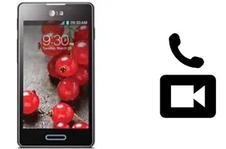 Making video calls with a LG Optimus L5 II E460