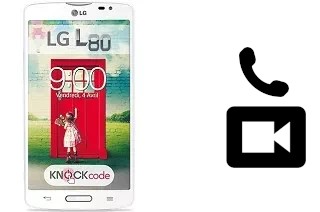 Making video calls with a LG L80