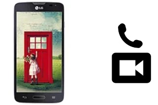 Making video calls with a LG L90 D405