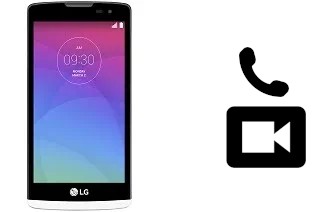 Making video calls with a LG Leon