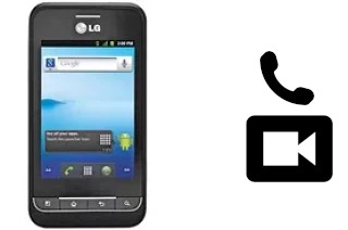 Making video calls with a LG Optimus 2 AS680