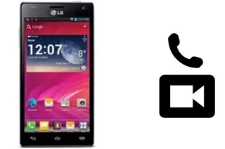 Making video calls with a LG Optimus 4X HD P880