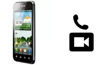 Making video calls with a LG Optimus Black