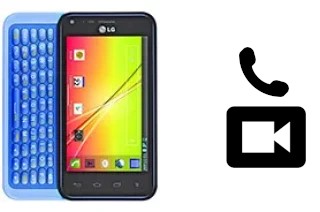 Making video calls with a LG Optimus F3Q