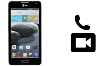 Making video calls with a LG Optimus F6