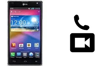 Making video calls with a LG Optimus G E970