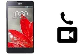 Making video calls with a LG Optimus G E975