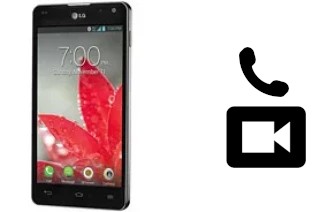 Making video calls with a LG Optimus G LS970