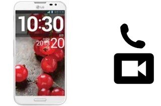 Making video calls with a LG Optimus G Pro E985