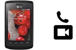 Making video calls with a LG Optimus L1 II E410