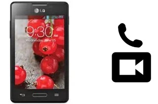 Making video calls with a LG Optimus L4 II E440