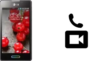 Making video calls with a LG Optimus L5 II Dual