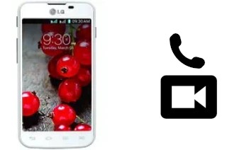 Making video calls with a LG Optimus L5 II Dual E455