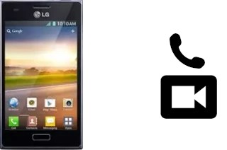 Making video calls with a LG Optimus L5