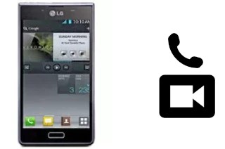 Making video calls with a LG Optimus L7 P700