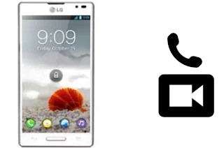 Making video calls with a LG Optimus L9