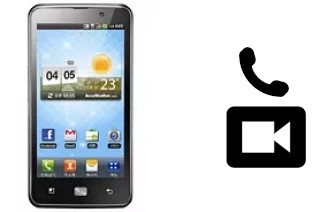 Making video calls with a LG Optimus LTE LU6200