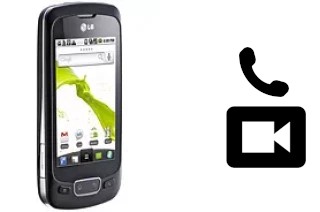 Making video calls with a LG Optimus One P500