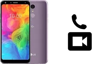 Making video calls with a LG Q7