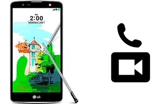 Making video calls with a LG Stylus 2 Plus