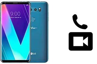 Making video calls with a LG V30S ThinQ