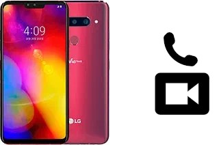 Making video calls with a LG V40 ThinQ