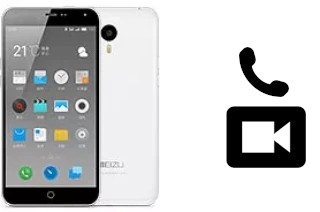 Making video calls with a Meizu M1 Note