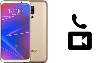 Making video calls with a Meizu 16X