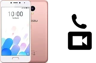 Making video calls with a Meizu M5c