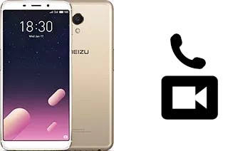 Making video calls with a Meizu M6s