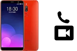 Making video calls with a Meizu M6T