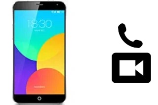 Making video calls with a Meizu MX4