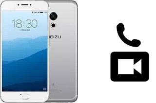 Making video calls with a Meizu Pro 6s