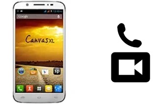 Making video calls with a Micromax A119 Canvas XL