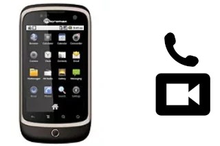 Making video calls with a Micromax A70