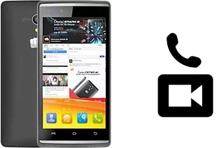 Making video calls with a Micromax Canvas Fire 4G Q411