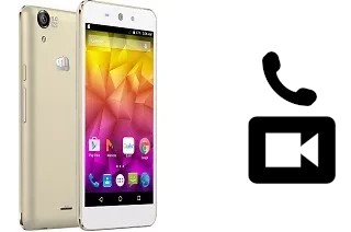 Making video calls with a Micromax Canvas Selfie Lens Q345