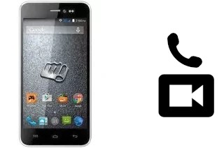 Making video calls with a Micromax Canvas Pep Q371